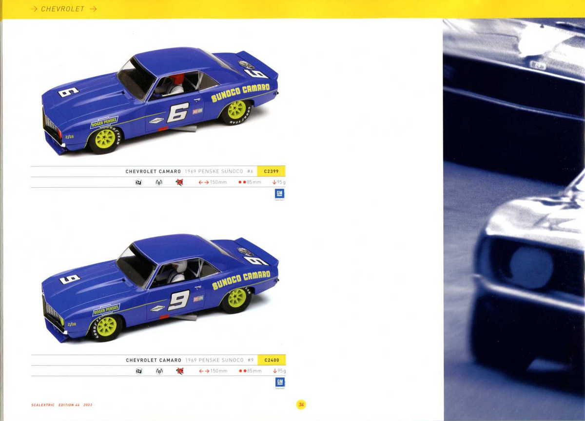 Scalextric Catalogue 2003 page 36