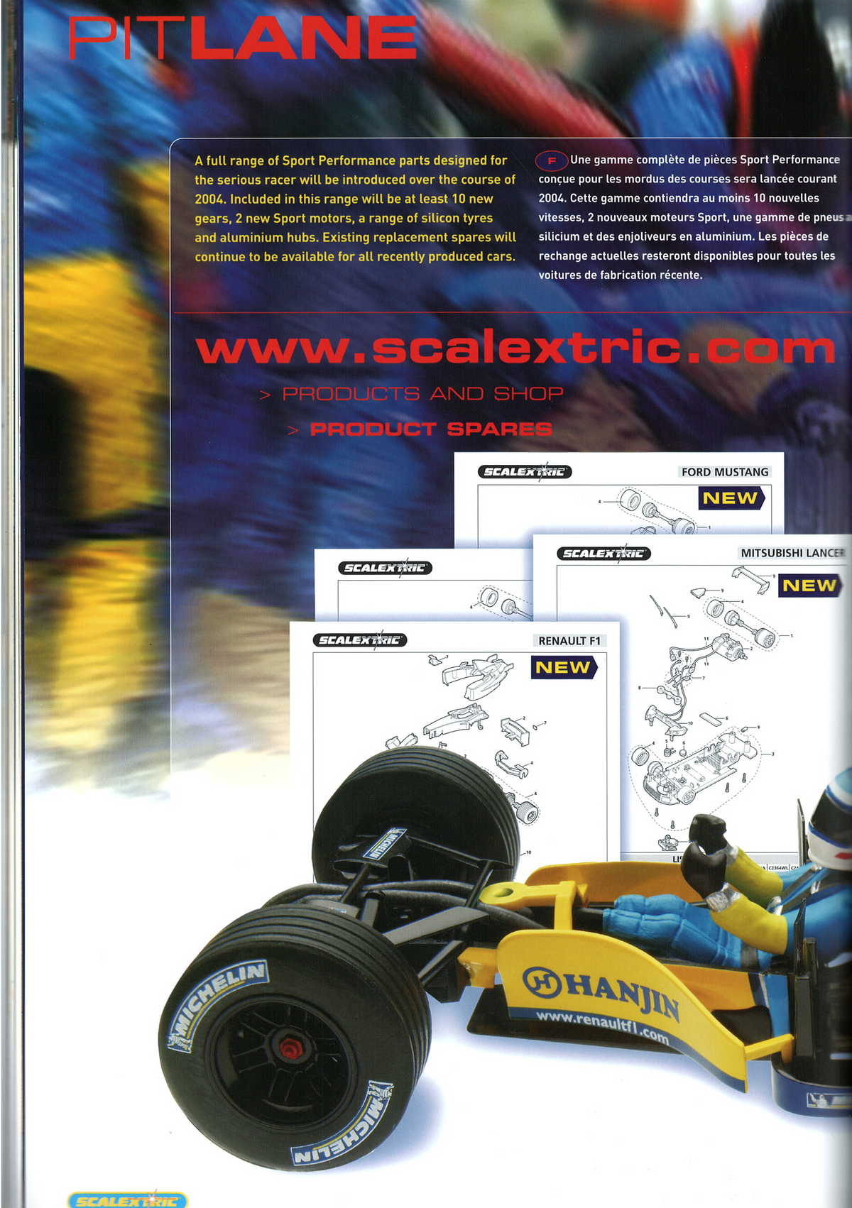 Scalextric Catalogue 2004 page 64