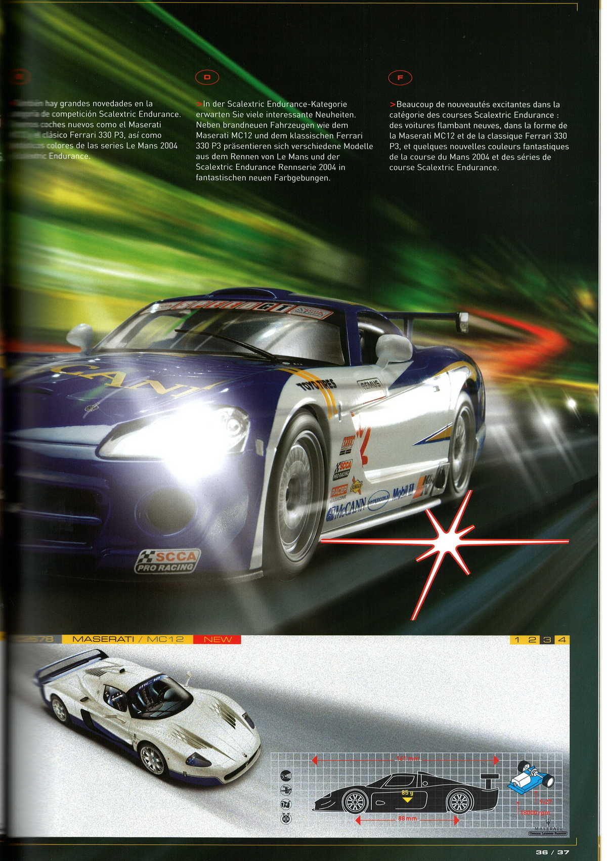 Scalextric Catalogue 2005 page 39