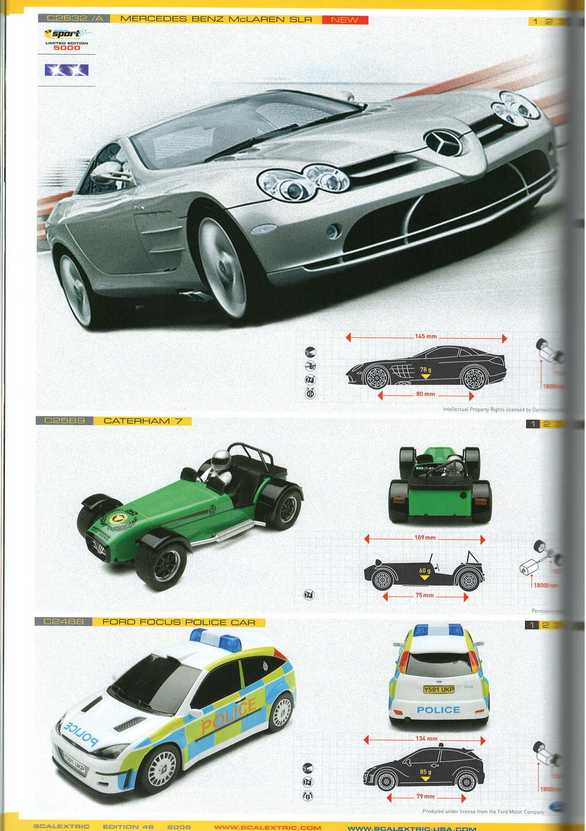 Scalextric Catalogue 2005 page 52