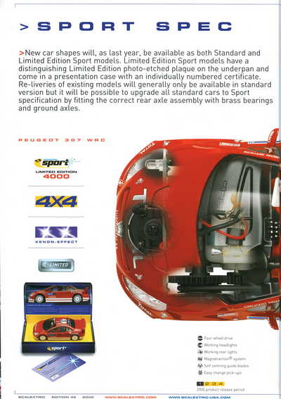 Scalextric Catalogue 2005 page 6