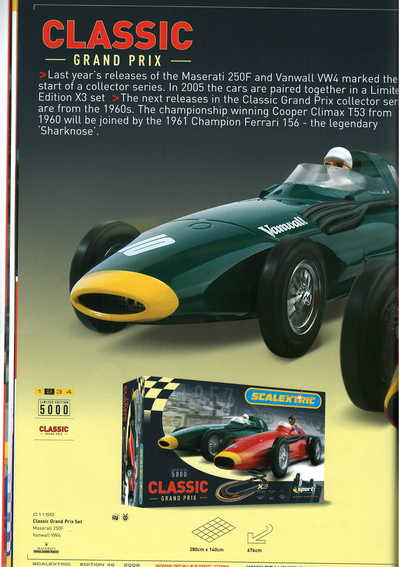 Scalextric Catalogue 2005 page 28