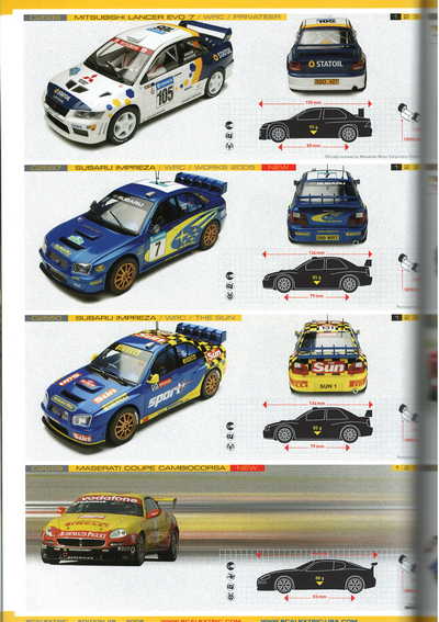 Scalextric Catalogue 2005 page 50