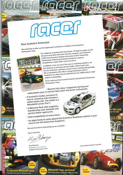 Scalextric Catalogue 2005 page 89