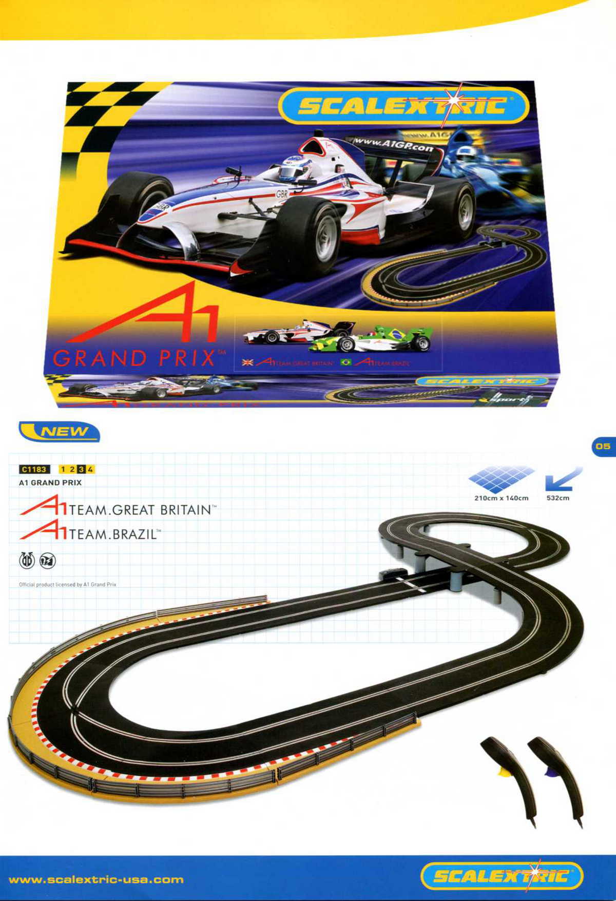 Scalextric Catalogue 2006 page 7
