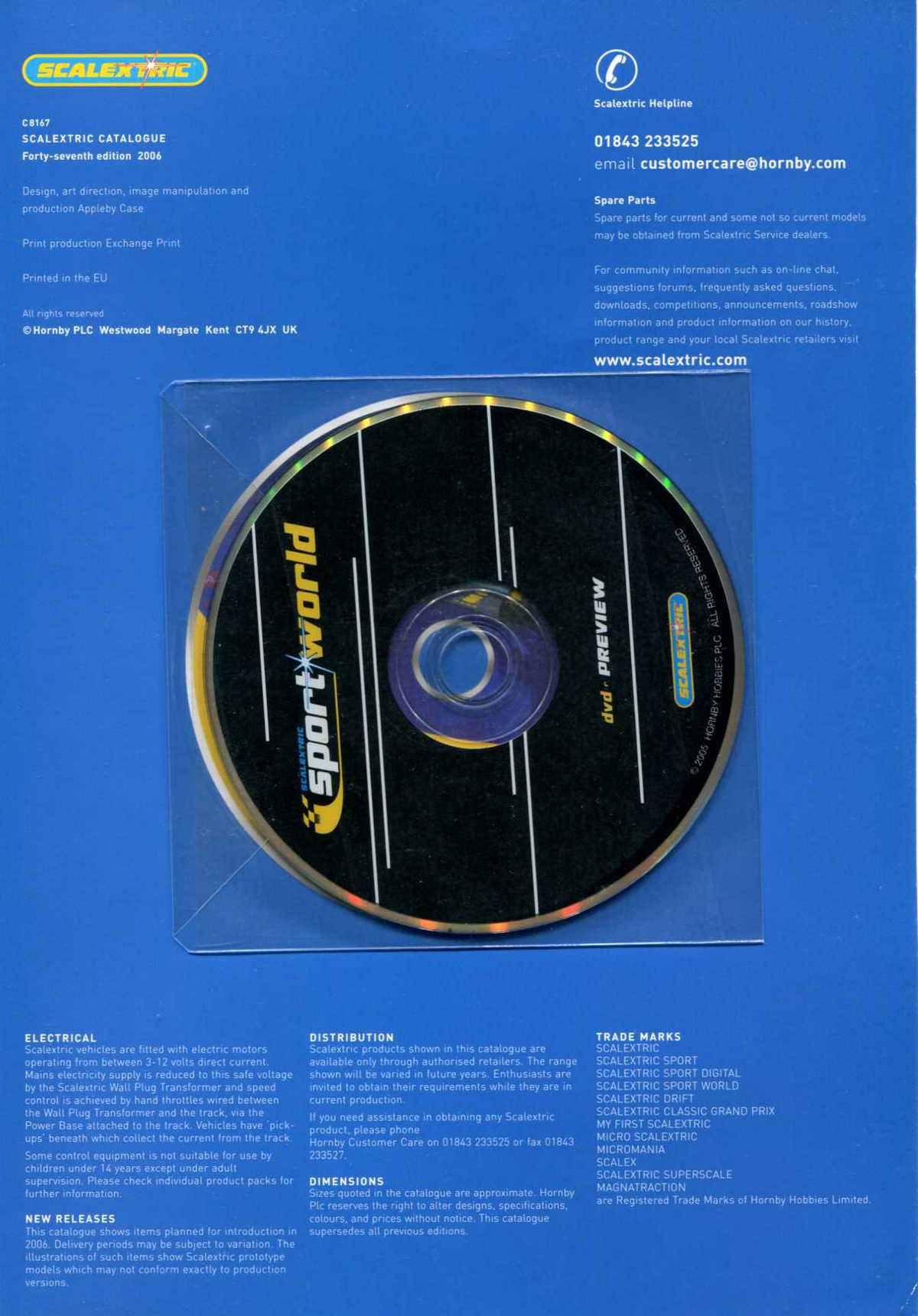 Scalextric Catalogue 2006 page 63