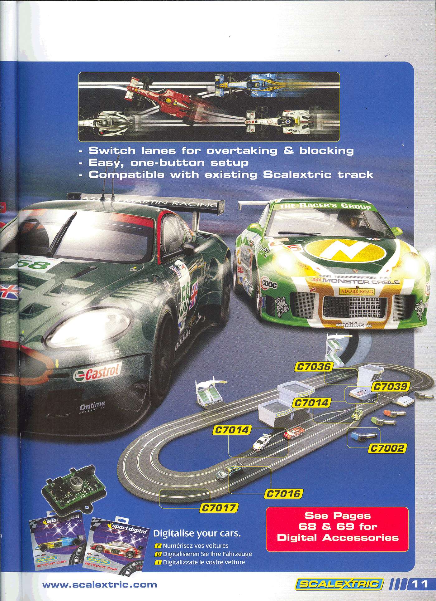 Scalextric Catalogue 2007 page 13