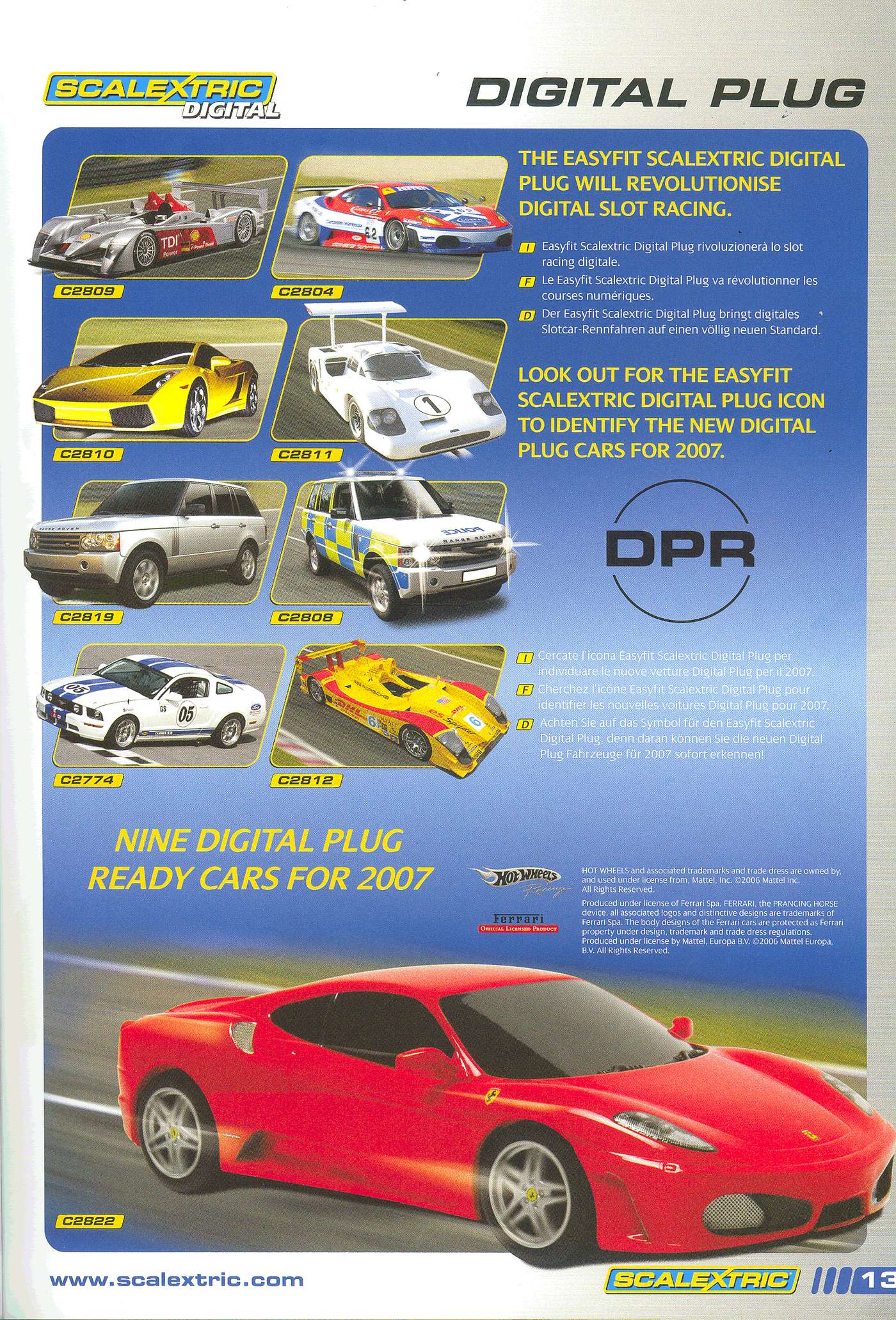 Scalextric Catalogue 2007 page 15
