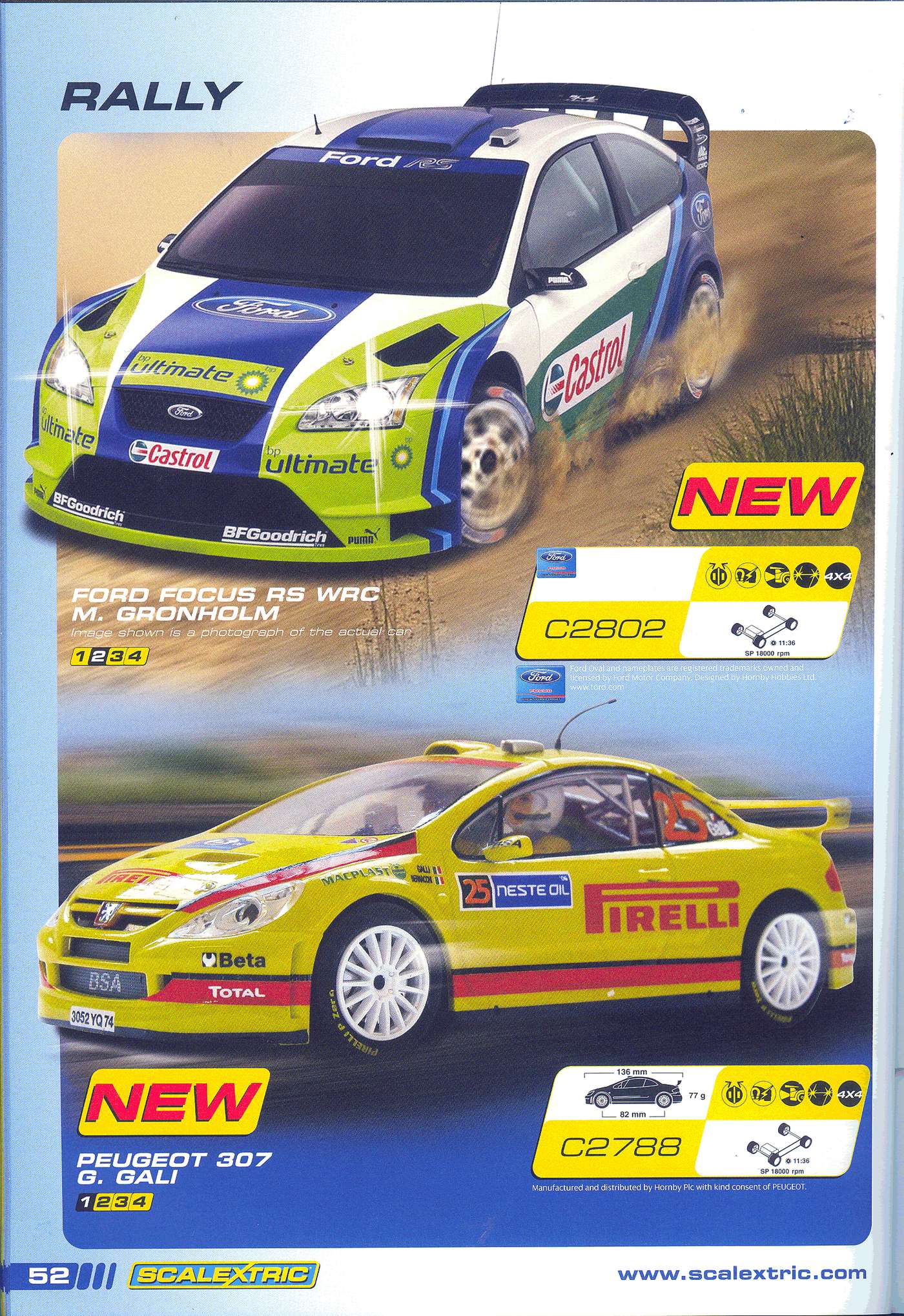 Scalextric Catalogue 2007 page 54