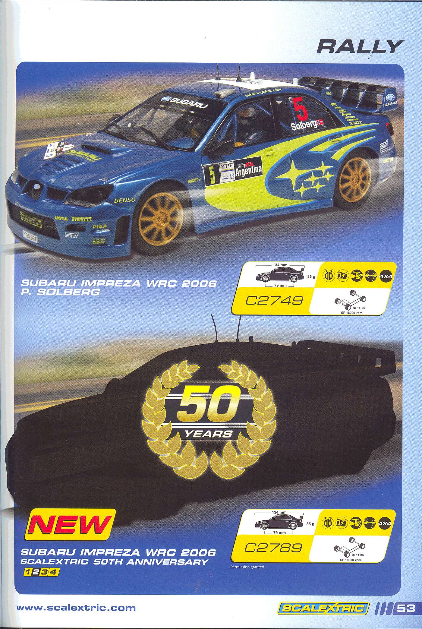 Scalextric Catalogue 2007 page 55