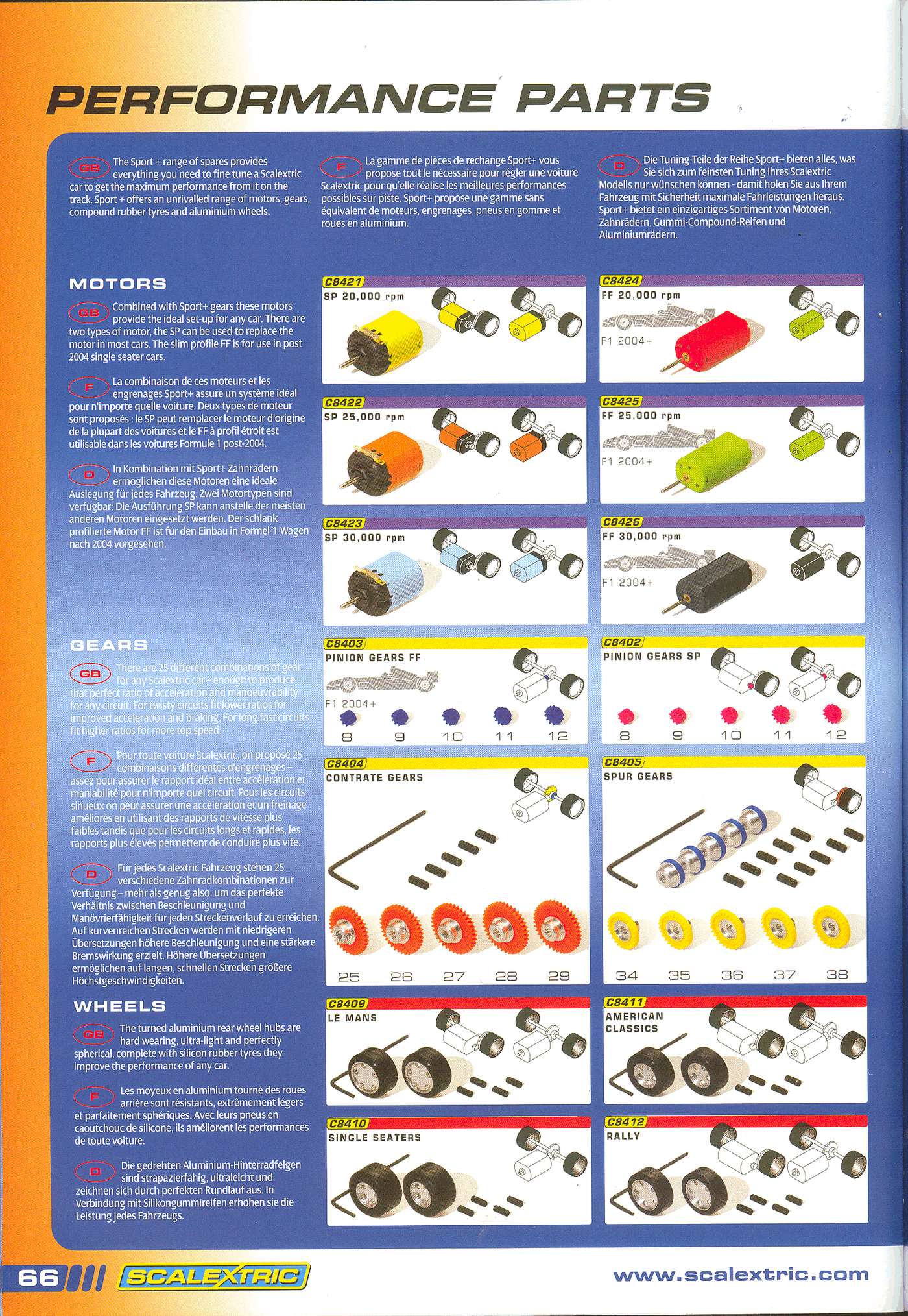 Scalextric Catalogue 2007 page 68