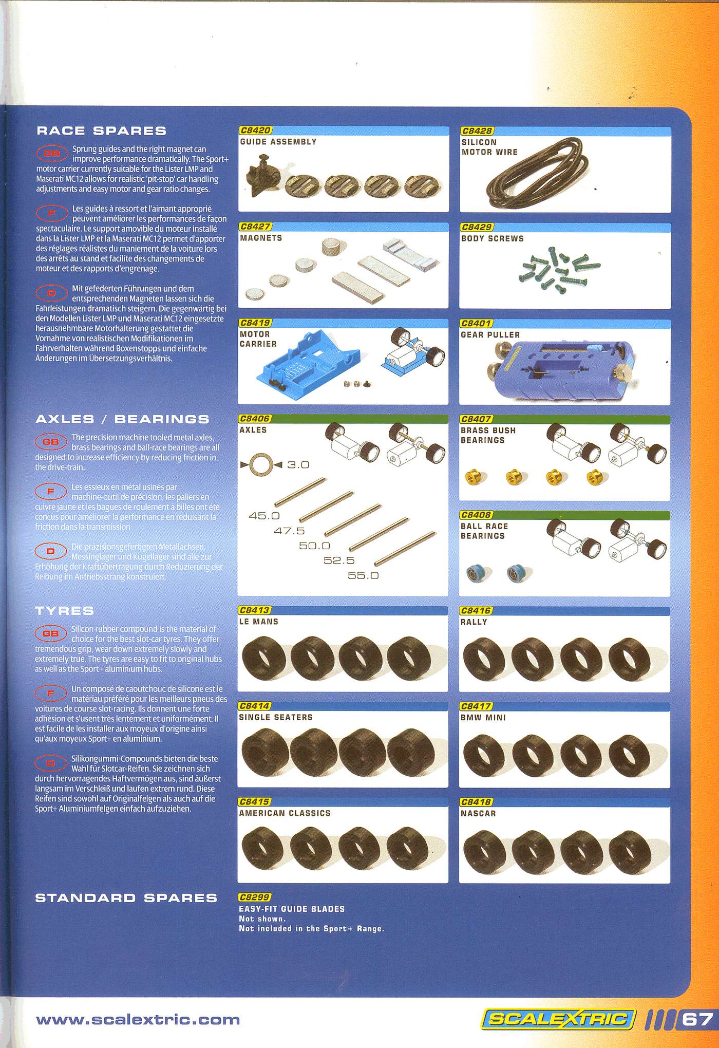 Scalextric Catalogue 2007 page 69