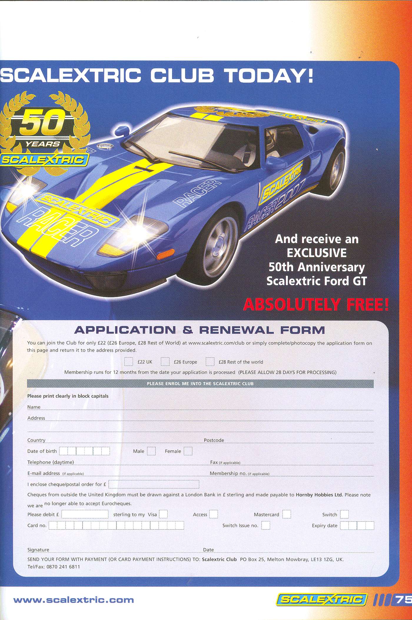 Scalextric Catalogue 2007 page 77