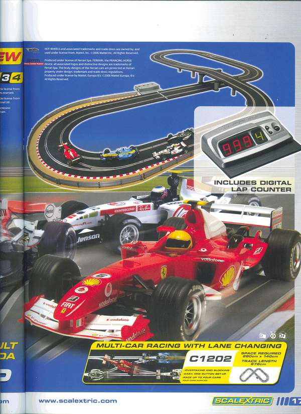 Scalextric Catalogue 2007 page 19