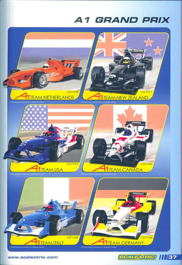 Scalextric Catalogue 2007 page 39