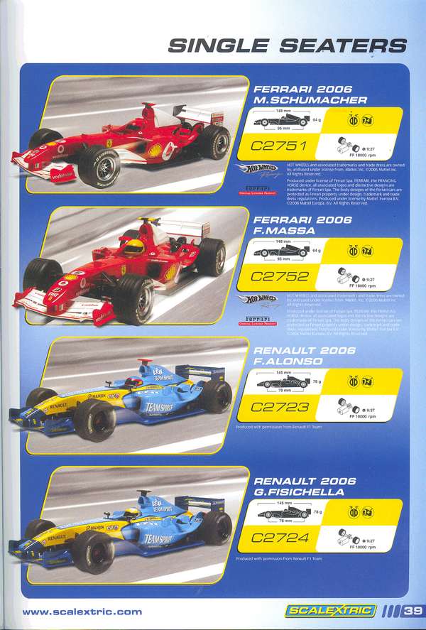 Scalextric Catalogue 2007 page 41