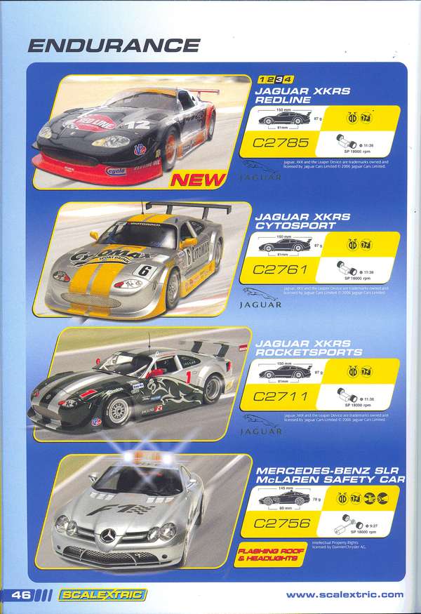 Scalextric Catalogue 2007 page 48
