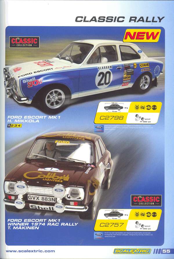 Scalextric Catalogue 2007 page 57