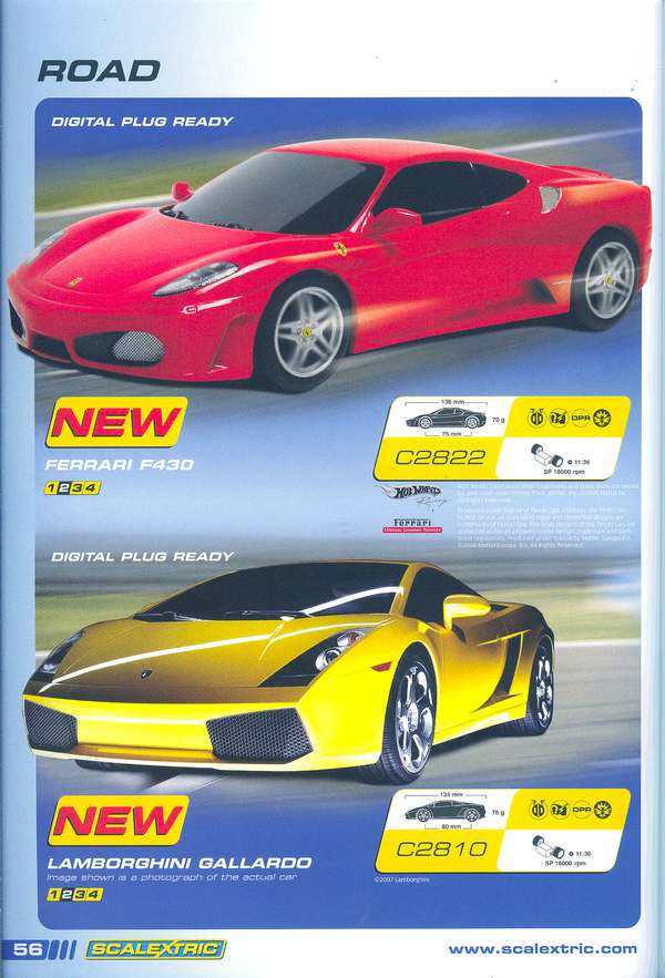 Scalextric Catalogue 2007 page 58