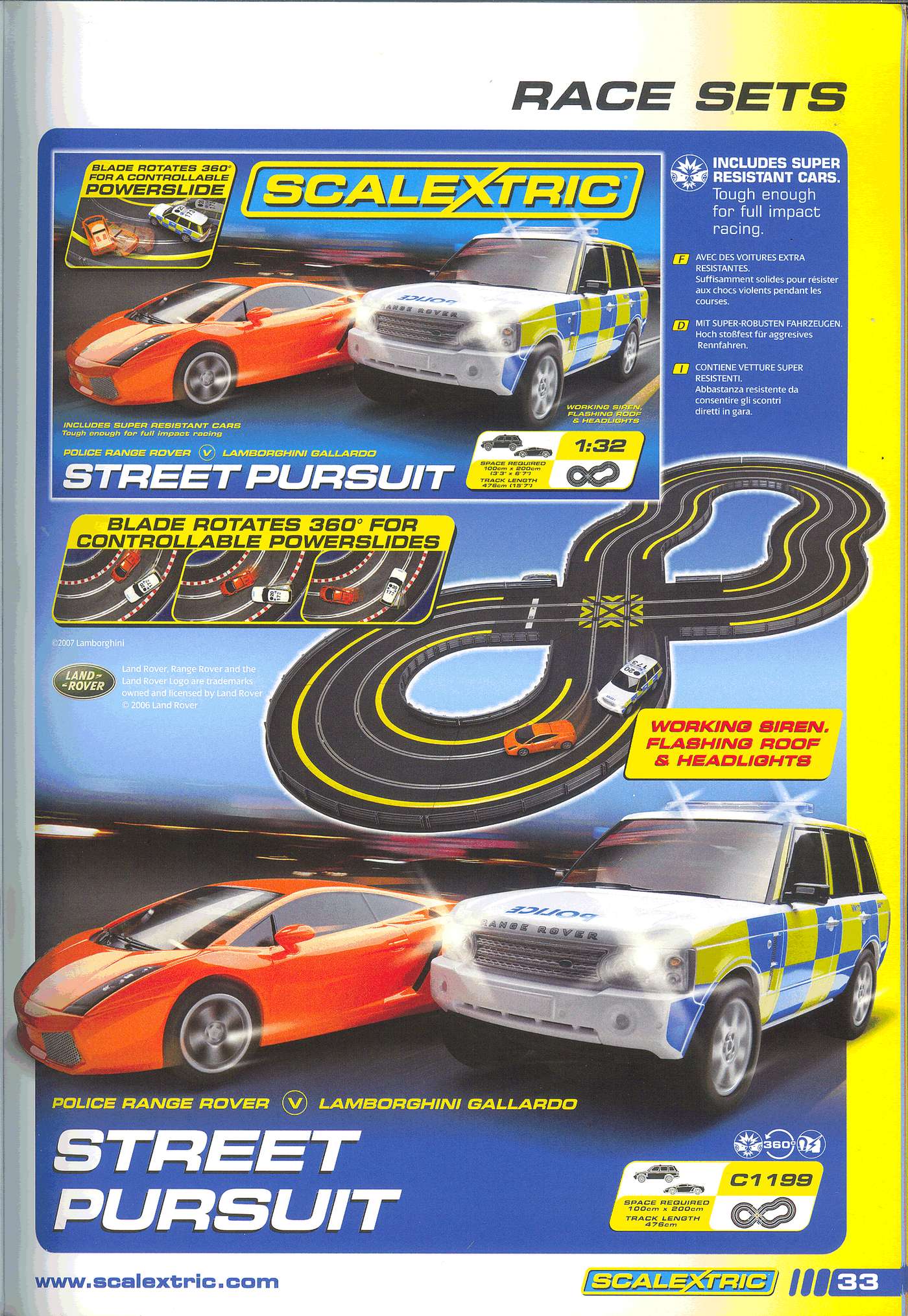 Scalextric Catalogue 2008 page 37