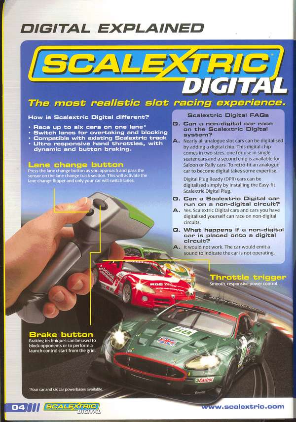Scalextric Catalogue 2008 page 8