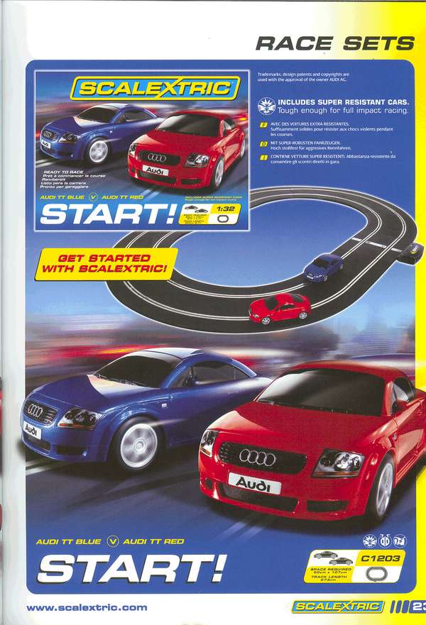 Scalextric Catalogue 2008 page 27