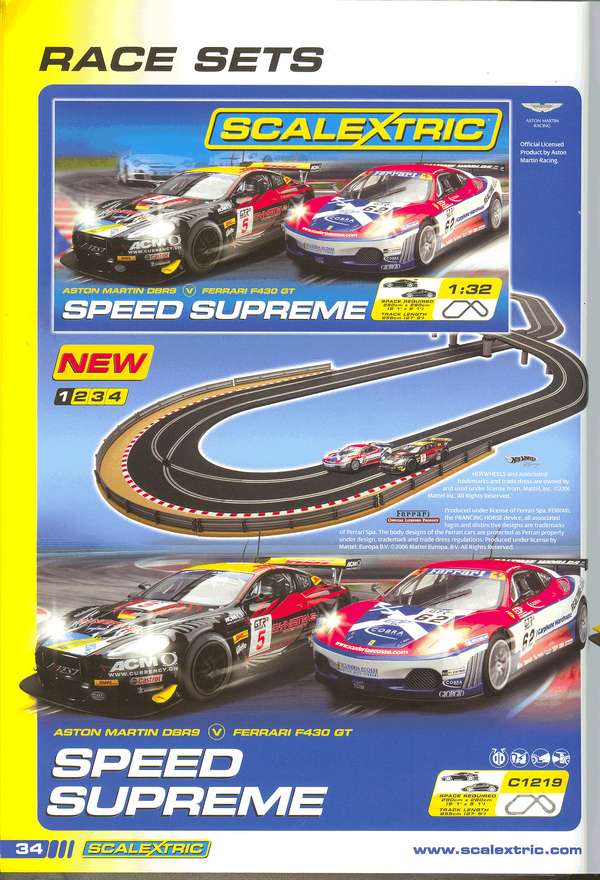 Scalextric Catalogue 2008 page 38