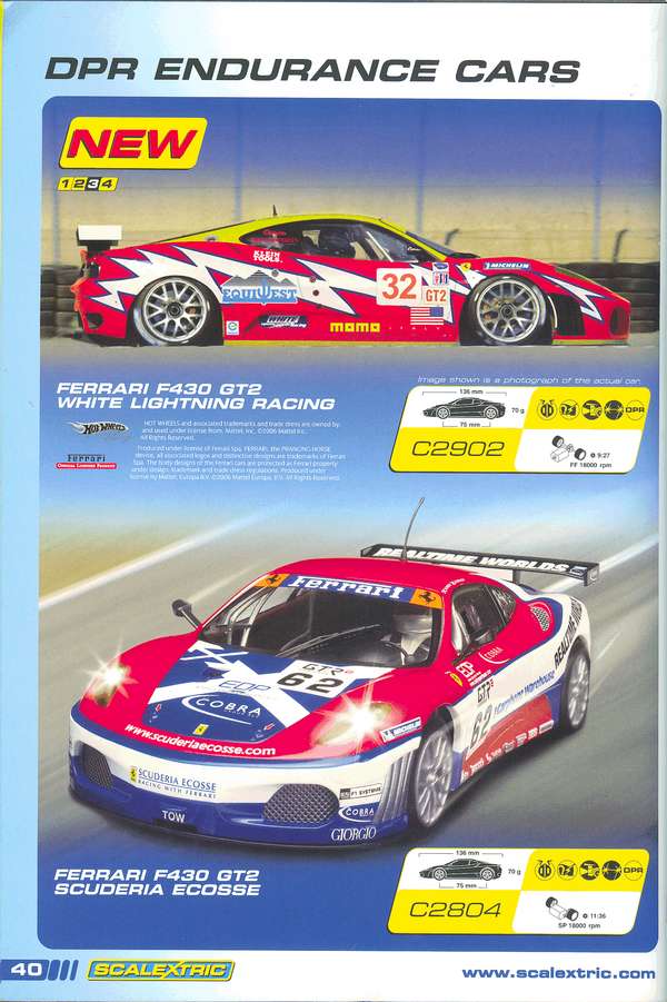 Scalextric Catalogue 2008 page 44