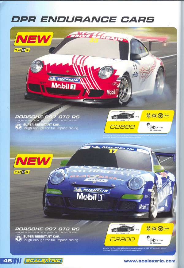Scalextric Catalogue 2008 page 50