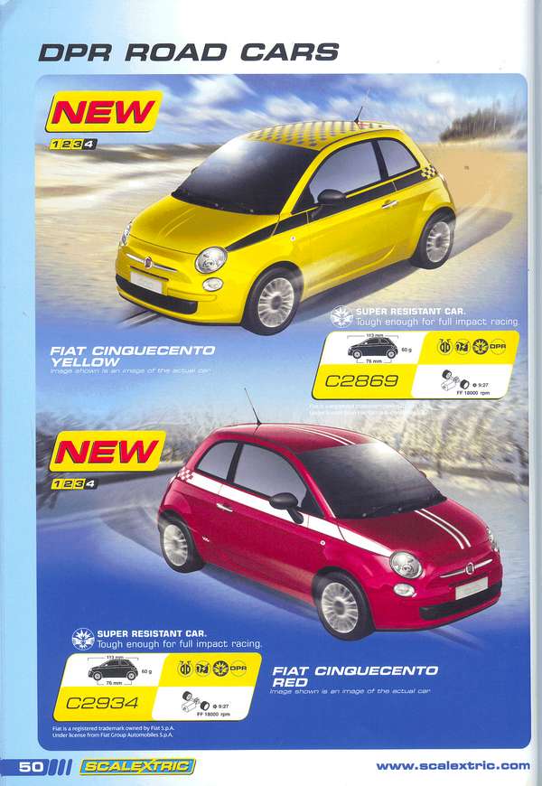 Scalextric Catalogue 2008 page 54