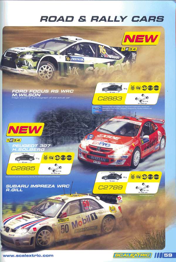 Scalextric Catalogue 2008 page 63