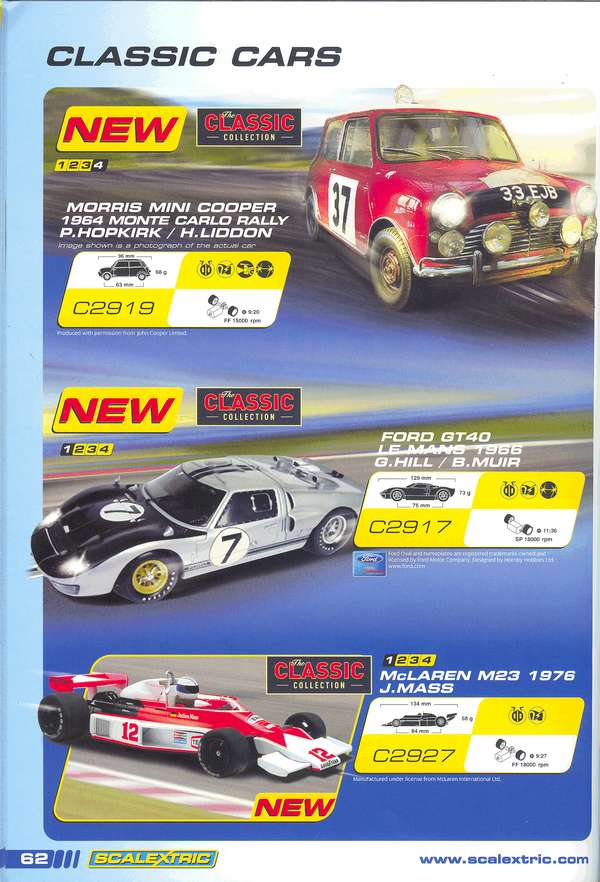 Scalextric Catalogue 2008 page 66