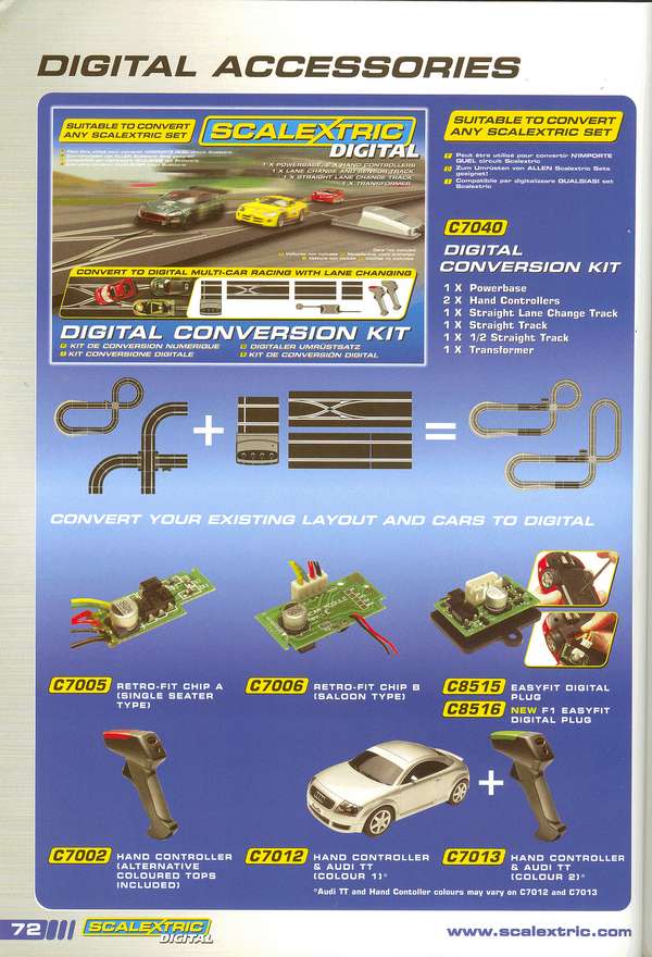 Scalextric Catalogue 2008 page 76