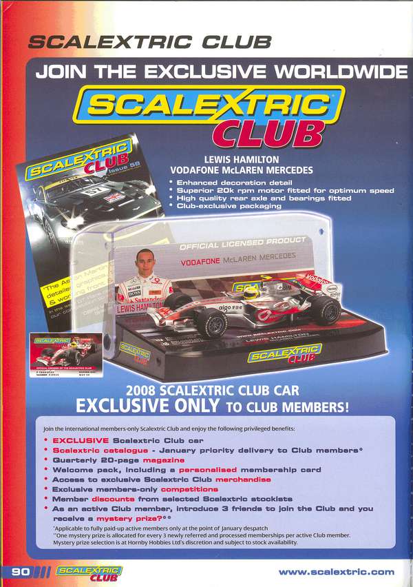 Scalextric Catalogue 2008 page 93