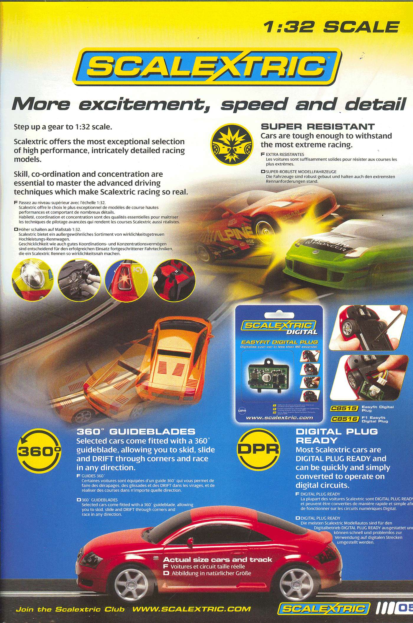 Scalextric Catalogue 2009 page 7
