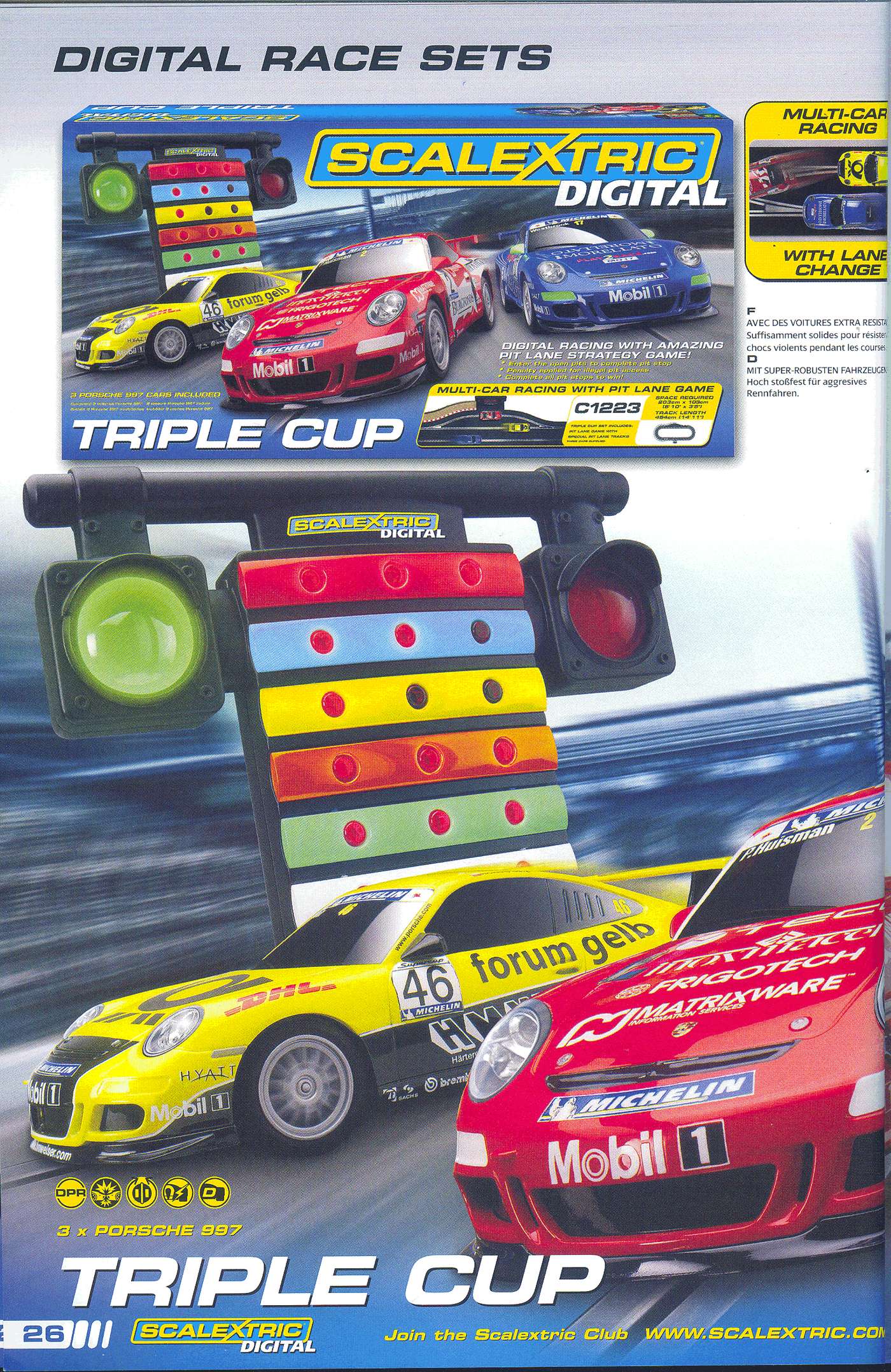 Scalextric Catalogue 2009 page 28