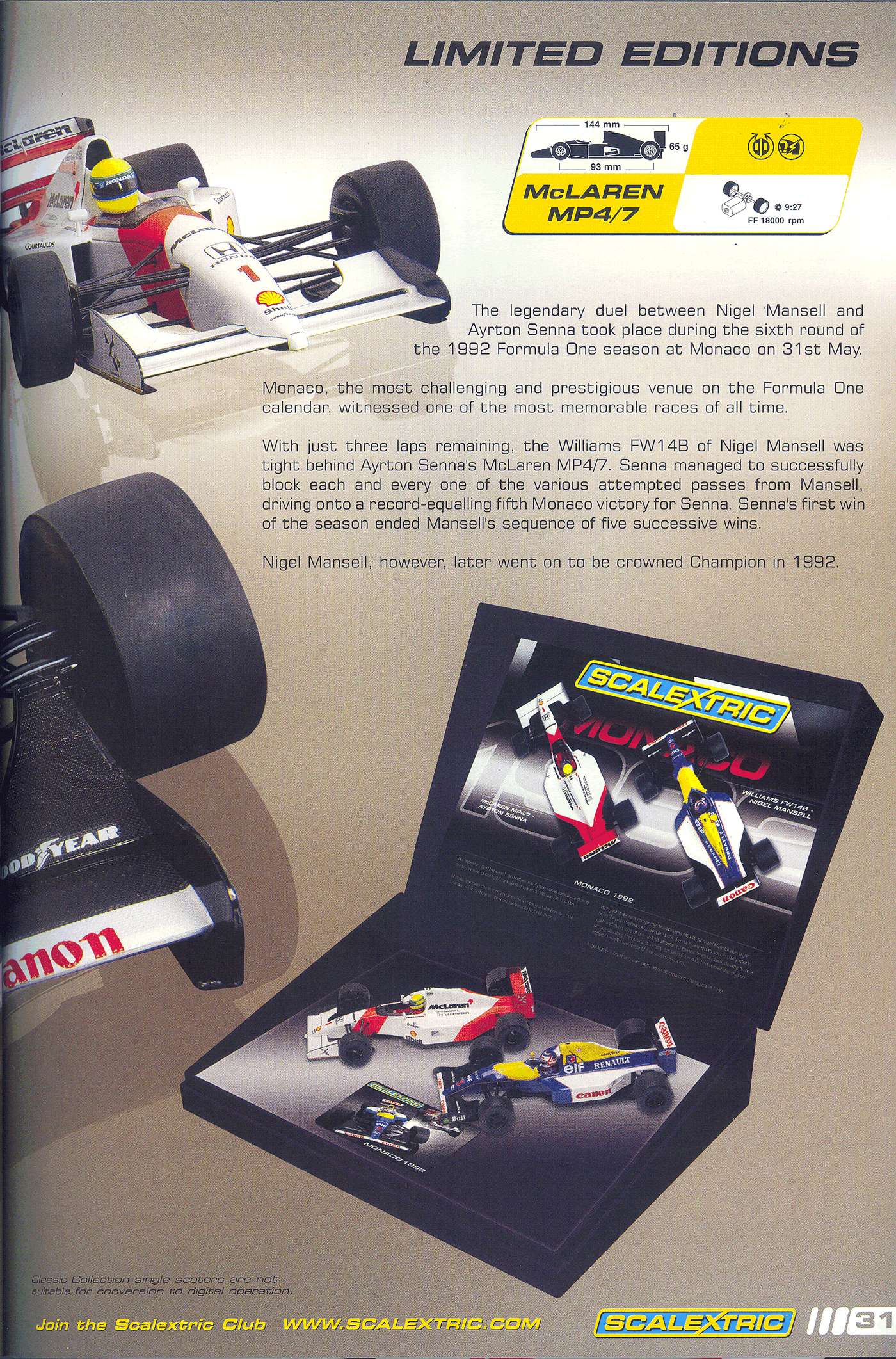 Scalextric Catalogue 2009 page 33