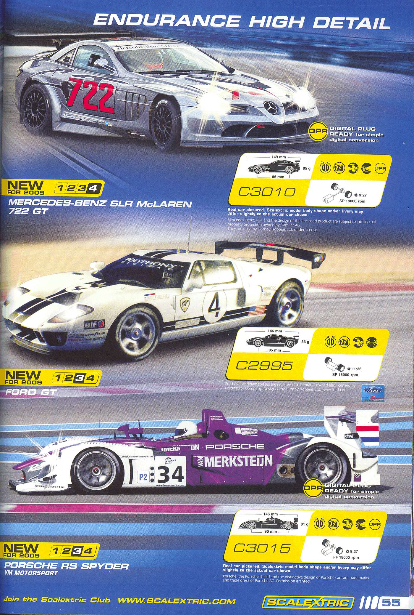 Scalextric Catalogue 2009 page 57
