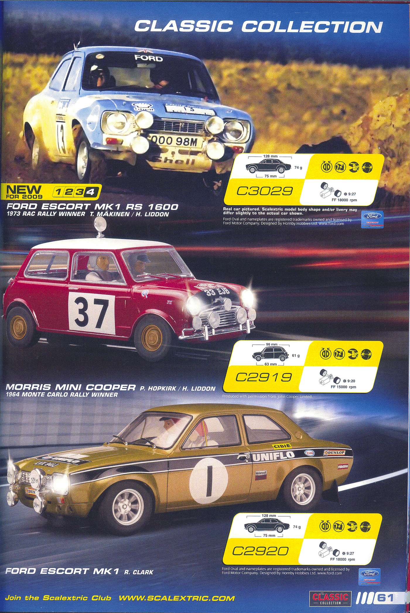 Scalextric Catalogue 2009 page 63