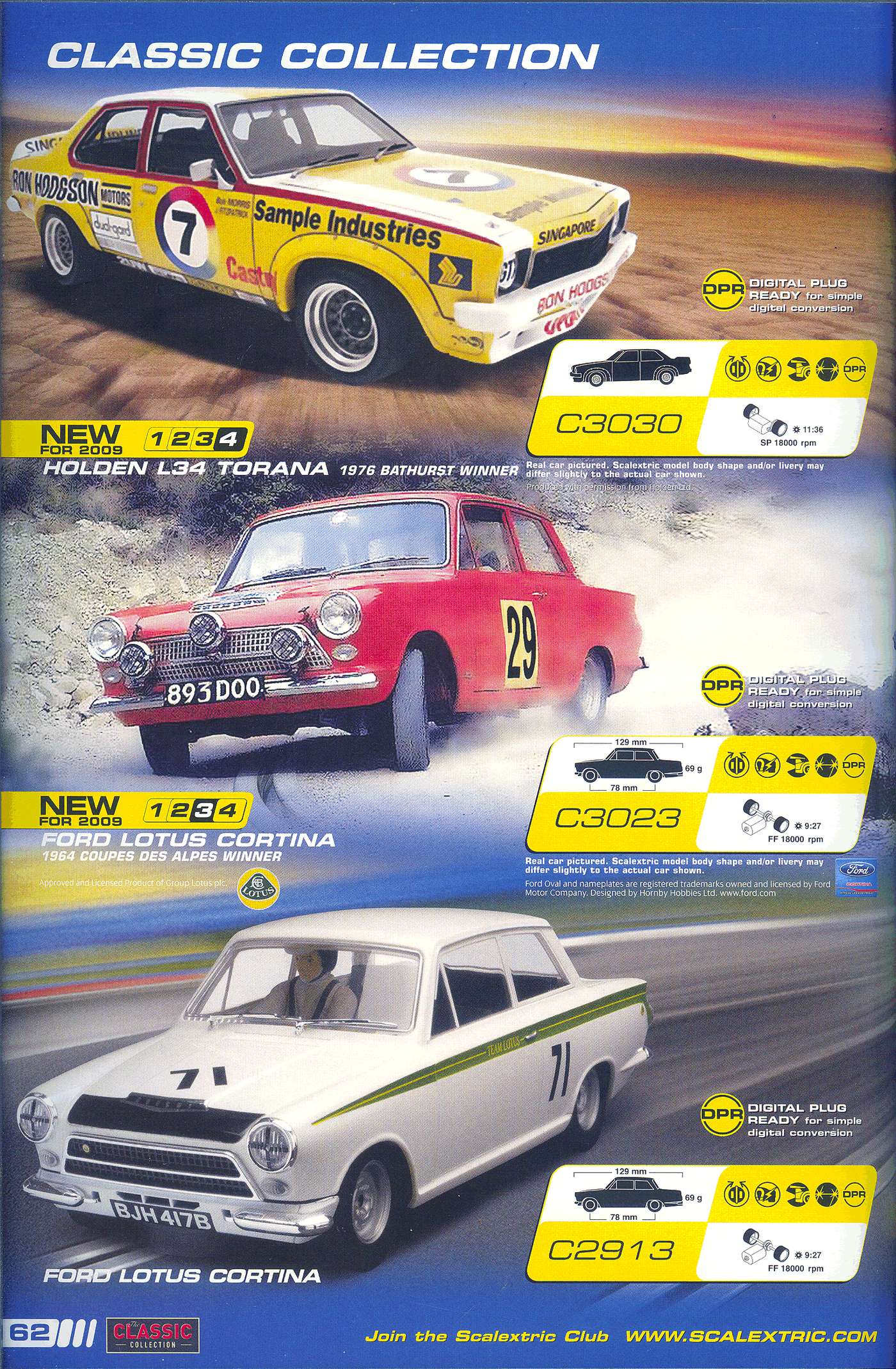 Scalextric Catalogue 2009 page 64