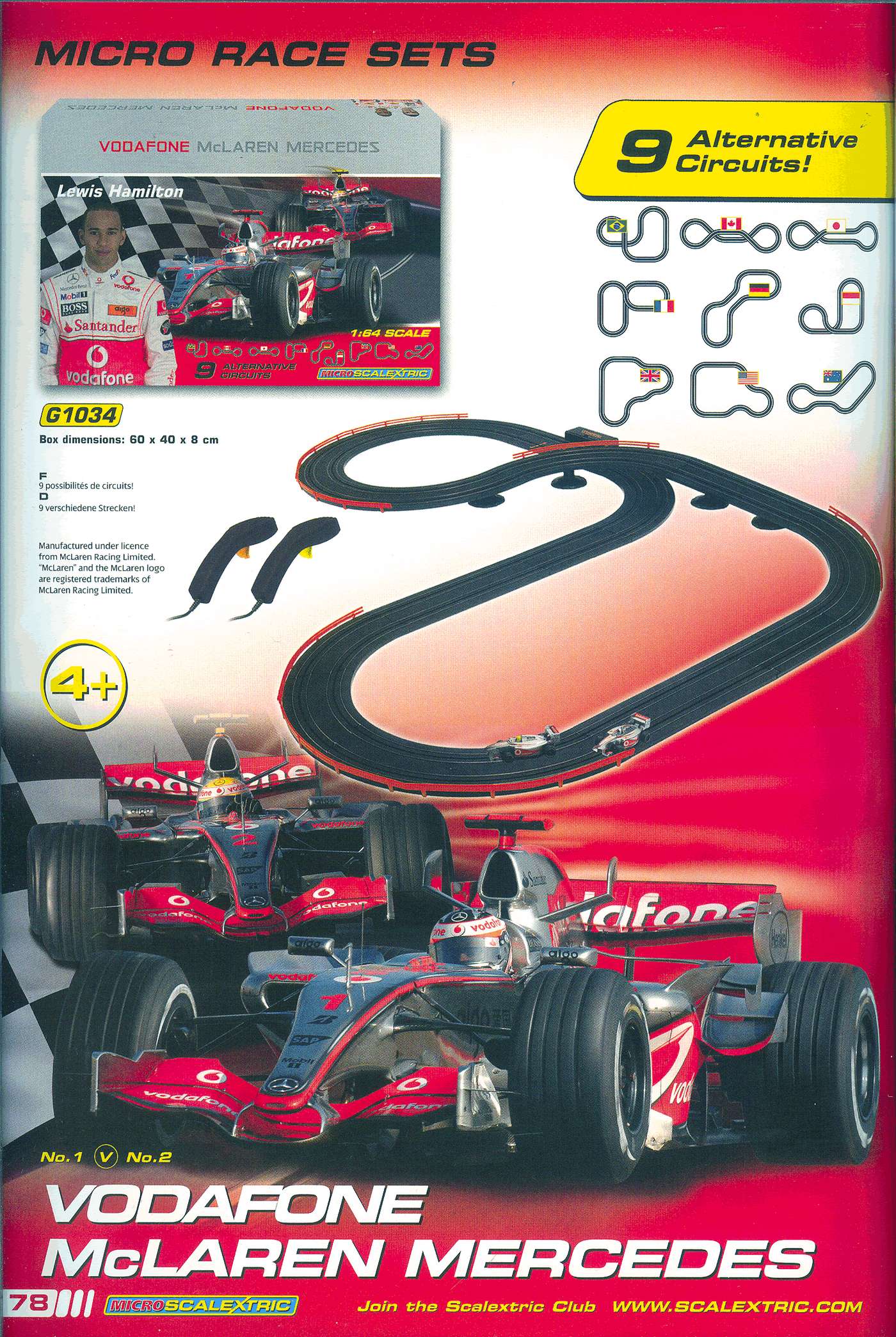 Scalextric Catalogue 2009 page 80