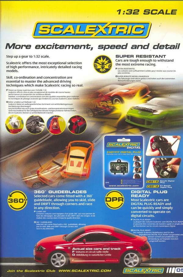 Scalextric Catalogue 2009 page 7