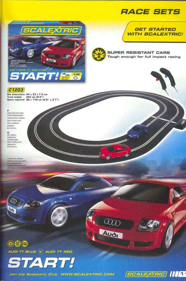 Scalextric Catalogue 2009 page 13