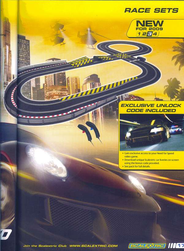 Scalextric Catalogue 2009 page 19