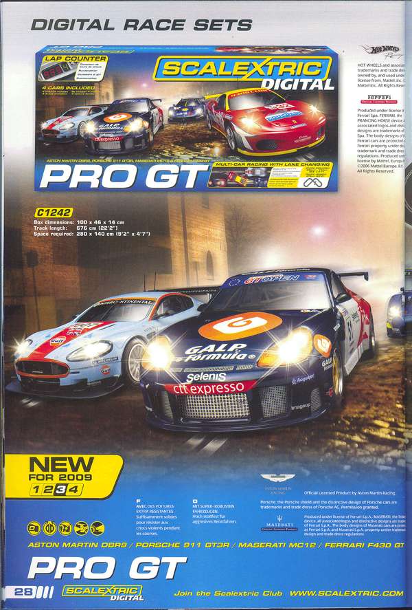 Scalextric Catalogue 2009 page 30
