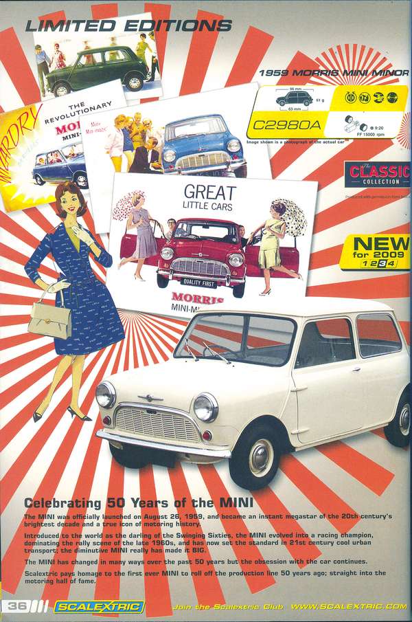 Scalextric Catalogue 2009 page 38