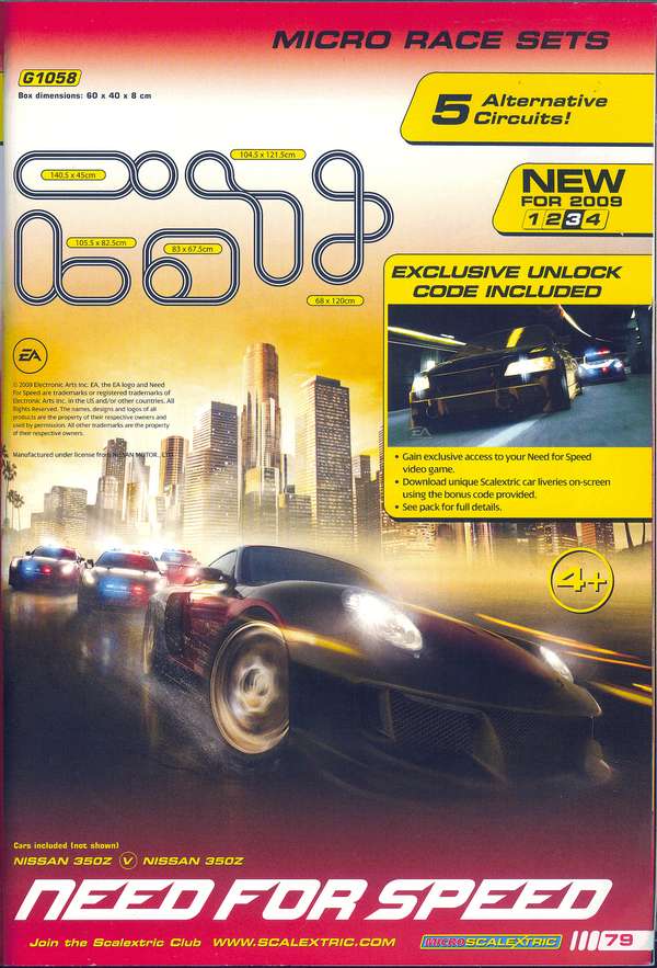 Scalextric Catalogue 2009 page 81