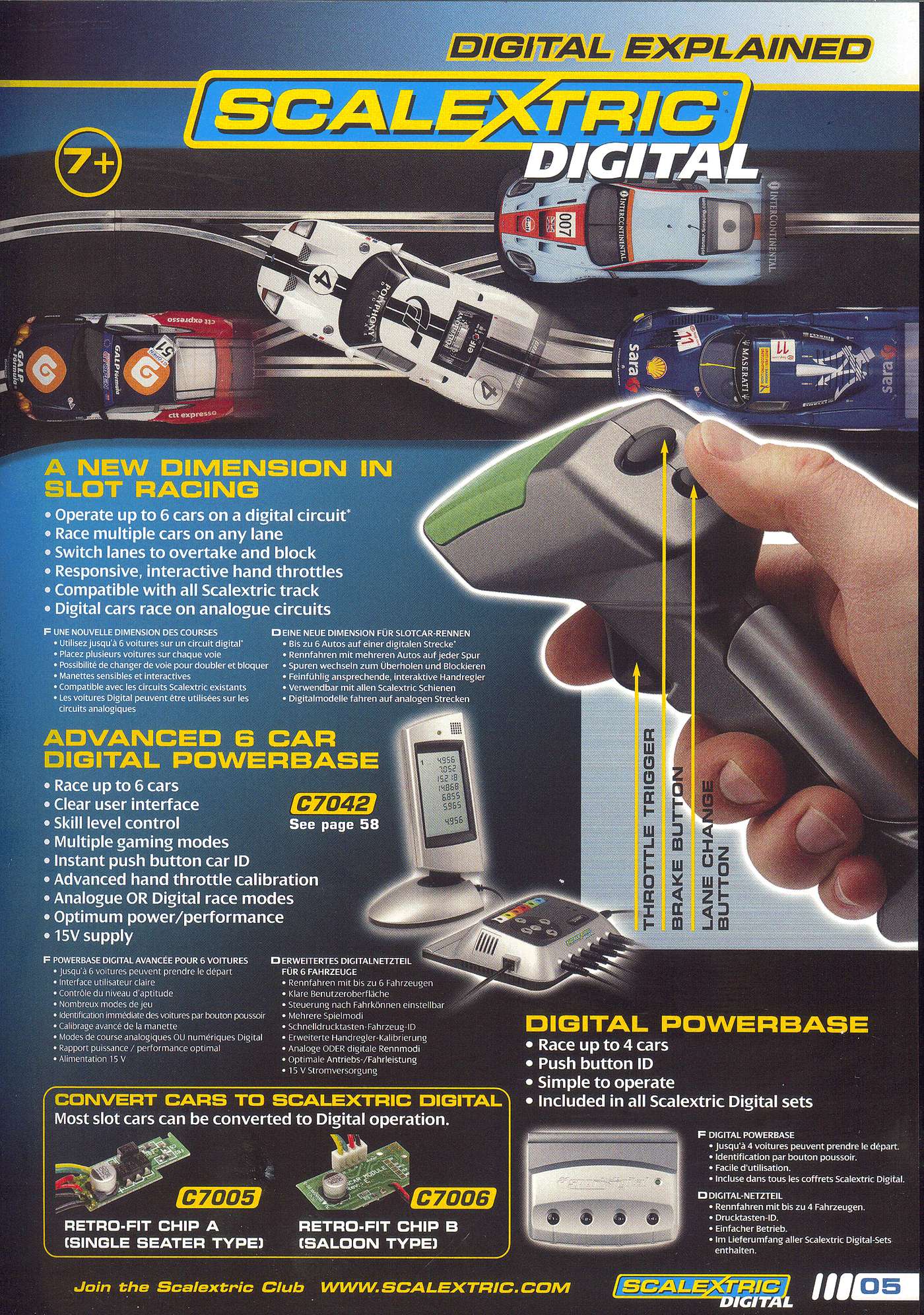 Scalextric Catalogue 2010 page 7