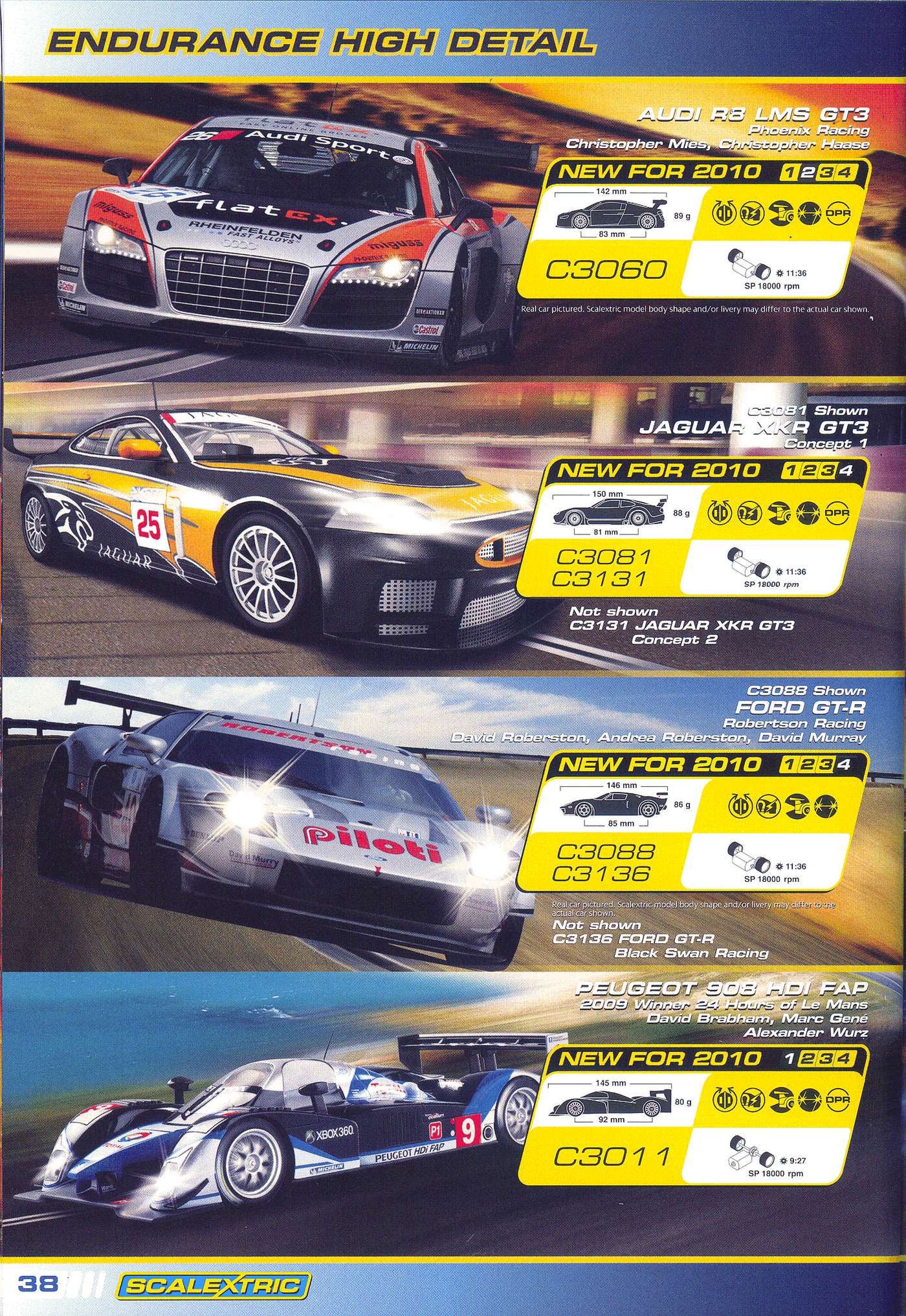 Scalextric Catalogue 2010 page 40