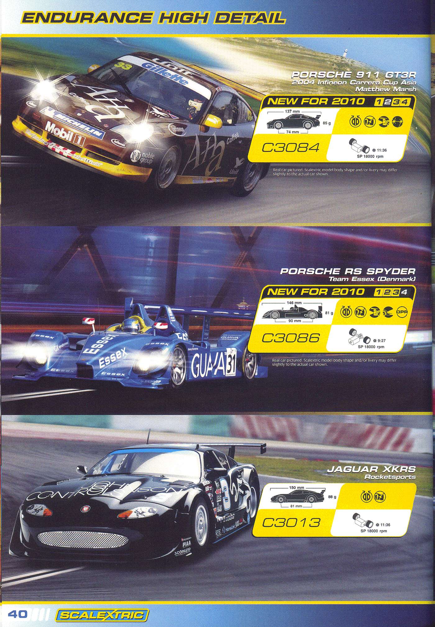 Scalextric Catalogue 2010 page 42